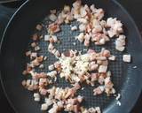 Baconos, rozmaringos, fokhagymás töltött gomba recept lépés 3 foto