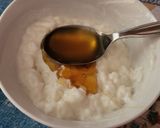 A picture of step 2 of Modern Rice Pudding 🍜 with Yogurt, Coconut, and Caramelized Pistachios.
