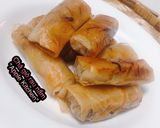 Hình bước làm 4 của món Chả giò rau nấm