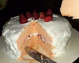 Foto langkah ke 7 dari resep Strawberry Shortcake (Ogura Cake base).