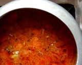 A picture of step 1 of Veg Pulav.