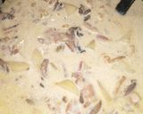 A picture of step 5 of Loaded potato soup.
