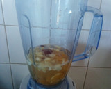 Foto del paso 2 de la receta: Licuado de manzana, banana y naranja