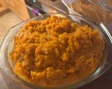 Rozé sertésszűz tört hagymás édesburgonyával, lilakáposztás rétessel 🤗 recept fázis 3 fotója