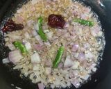 A picture of step 1 of Aloo capsicum.