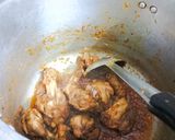A picture of step 5 of Shaljam chicken.