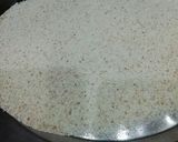 A picture of step 1 of Rava Upma.