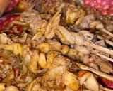Foto langkah ke 4 dari resep Sate jamur tiram (sate vegan).