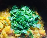 A picture of step 1 of Masal dosa.