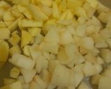 A picture of step 1 of Mini Apple & Pear Pie, Eggless.
