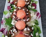 Foto del paso 6 de la receta: Ensalada de melón con vinagreta de frambuesa