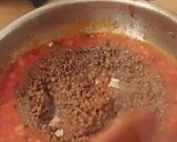 A picture of step 3 of Lentil Shakshuka.