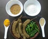 A picture of step 1 of Raw Tamrind tokku / Raw Tamrind chitney.