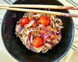 Foto del paso 6 de la receta: Udon noodles con codillo y verduras