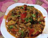 A picture of step 6 of Turai ka Salan (Ridge gourd Curry).