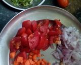 A picture of step 1 of Tomato rice-Easy lunchbox recipe.
