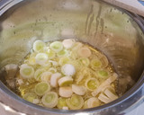 Foto del paso 2 de la receta: Puré de puerros, judías verdes y calabaza