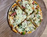 A picture of step 7 of Desi Tandoori Pizza.