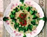 A picture of step 6 of Broccoli Oats.
