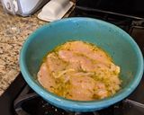 A picture of step 5 of Lemon basil chicken.