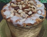 Foto del paso 4 de la receta: Pan Dulce Navideño Sin Gluten Con Cubierta De Frutos Secos