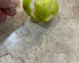 A picture of step 1 of Lemon peel tea.