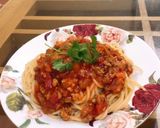 Hình bước làm 6 của món Mì ý sốt bò bằm 🍝