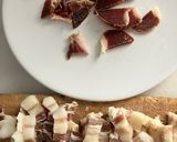 Foto del paso 3 de la receta: Potaje de col lombarda y col china, con garbanzos y panceta ibérica