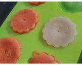 A picture of step 6 of Tricolor Muffins.