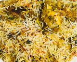 A picture of step 6 of Reshmi chicken Biryani.