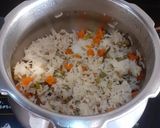 A picture of step 2 of Carrot pulao.