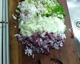 Foto del paso 1 de la receta: Salsa de verdeo y champiñones