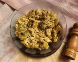Foto del paso 5 de la receta: 🍳🧀Revuelto de repollitos de Bruselas a los 4 quesos 🧀🍳