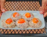 รูปขั้นตอนการทำที่ 22 ของ หมูสับนึ่งไข่เค็ม
