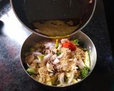 A picture of step 3 of Aloo ko Achar (Instant Potato Pickle) from Nepal).