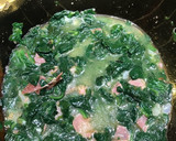 Foto del paso 5 de la receta: Tortilla espinacas y jamón con (claras de huevo solo)