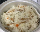 Foto langkah ke 2 dari resep Nasi Liwet Ikan Teri Ricecooker.