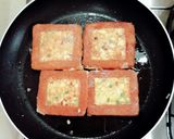 รูปขั้นตอนการทำที่ 3 ของ แพนเค้กข้าวสแปม (Spam Rice Pancake)