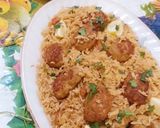 A picture of step 16 of Chicken Gola kabab pulao.