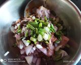 A picture of step 2 of Restaurant style Chicken Momos.