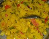A picture of step 4 of Upma.