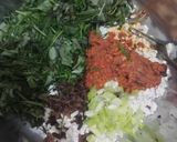 Foto langkah ke 3 dari resep Pepes Tahu Teri Kemangi.