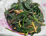 麻油炒紅菜的食譜步驟3照片