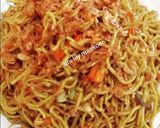 Foto langkah ke 7 dari resep Mie goreng pedas.