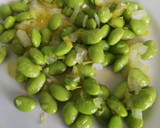 Foto del paso 4 de la receta: Huevo nube con edemame y berenjena