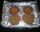 A picture of step 5 of Walnut lace cookies.