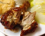A picture of step 4 of Vietnamese Broken Rice with Sweet and Sour Chicken Thighs.