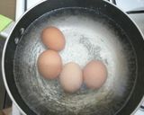 A picture of step 1 of Egg curry served with rice#localfoodcontest-NairobiNorth.