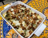 Une image de l'étape 12 de Flan de chou romanesco au porc et parmesan.