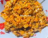 Hình bước làm 2 của món Bánh Mì Nhân Gà Nấm